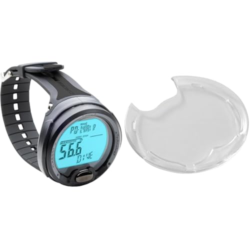 Cressi KS770000 Leonardo Dive Computer, Schwarz & Displayschutz Protective lens Leonardo screen, silber, One Size Cressi KS770000 Leonardo Dive Computer, Schwarz & Displayschutz Protective lens Leonardo screen, silber, One Size von CRESSI