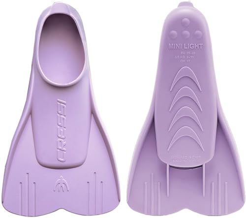 Cressi Kinder Mini Light Fins Schnorchelflossen, Lilac, 25/28 Cressi Kinder Mini Light Fins Schnorchelflossen, Lilac, 25/28 von CRESSI
