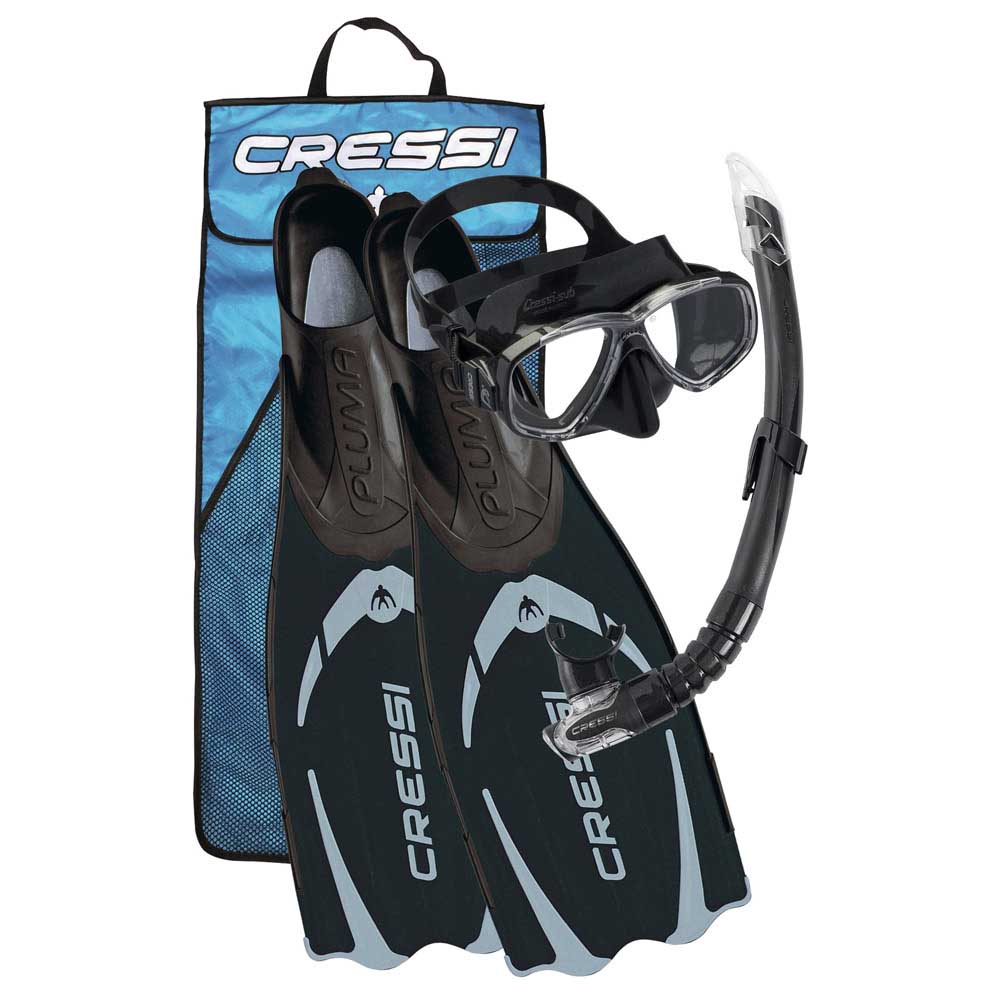 Cressi Kit Pluma Perla Pluma Gamma Schnorchelset Cressi Kit Pluma Perla Pluma Gamma Schnorchelset von Cressi