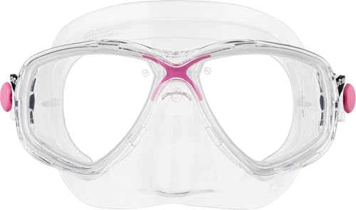 Cressi Marea Mask - Tauchen und Schnorcheln Maske, Klar/Rosa, Einheitsgröße, Unisex Cressi Marea Mask - Tauchen und Schnorcheln Maske, Klar/Rosa, Einheitsgröße, Unisex von CRESSI