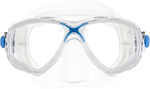 Cressi Marea Mask - Tauchen und Schnorcheln Maske, Klar/Blau, Einheitsgröße, Unisex Cressi Marea Mask - Tauchen und Schnorcheln Maske, Klar/Blau, Einheitsgröße, Unisex von CRESSI