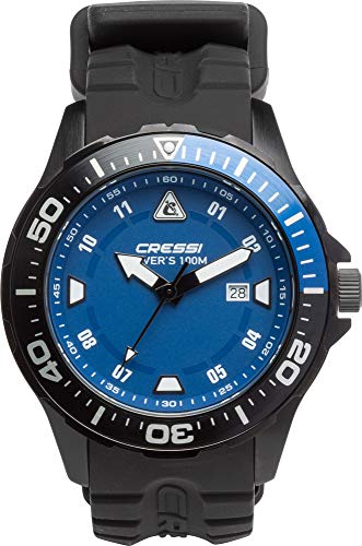 Cressi Manta Watch Colorama - Professionelle Taucheruhr, widerstandsfähig 100m/10 ATM von Cressi