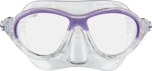Cressi Moon Kid Mask - Schnorchelmaske für Kinder, Transparent/Flieder, Einheitsgröße Cressi Moon Kid Mask - Schnorchelmaske für Kinder, Transparent/Flieder, Einheitsgröße von CRESSI