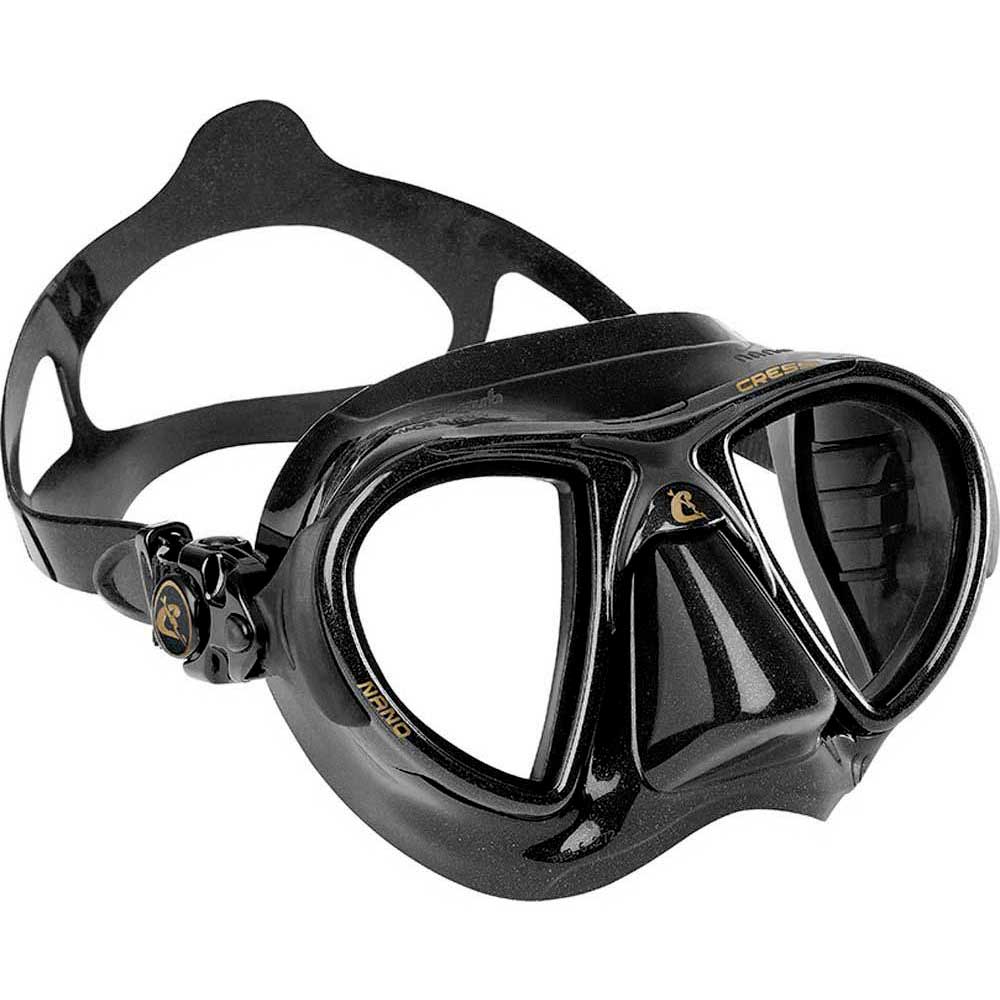 Cressi Nano Dark Spearfishing Mask Schwarz von Cressi