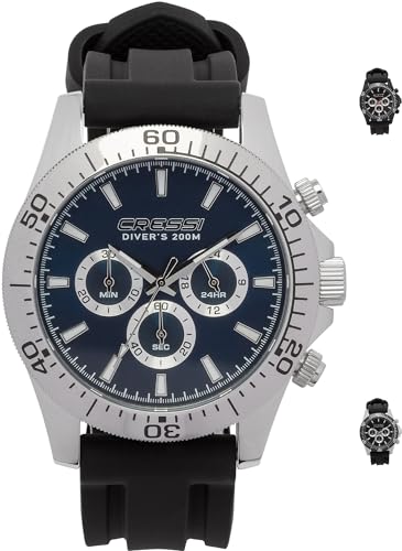 Cressi Nereus Watch - Unisex Erwachsene Watch Professionelle Taucheruhren, Einheitsgröße Cressi Nereus Watch - Unisex Erwachsene Watch Professionelle Taucheruhren, Einheitsgröße von CRESSI