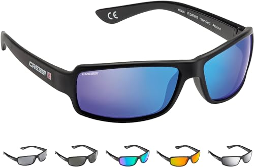 Cressi Ninja Floating oder Flex - Unisex Adult Sonnenbrille, erhältlich in Floating oder Flexible Version, Einheitsgröße von Cressi