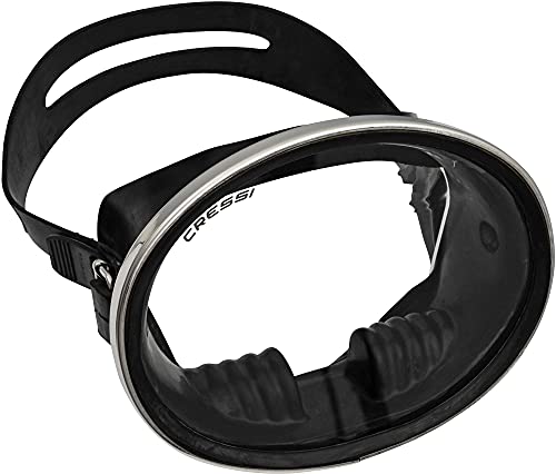 Cressi Pacifico Rubber Mask, Black Cressi Pacifico Rubber Mask, Black von CRESSI