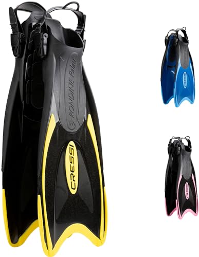 Cressi Palau Fins - Verstellbare Flossen zum Tauchen, Freitauchen und Schnorcheln, Verfügbar für Erwachsene und Kinder, Schwarz/Gelb, 35/38 Cressi Palau Fins - Verstellbare Flossen zum Tauchen, Freitauchen und Schnorcheln, Verfügbar für Erwachsene und Kinder, Schwarz/Gelb, 35/38 von CRESSI