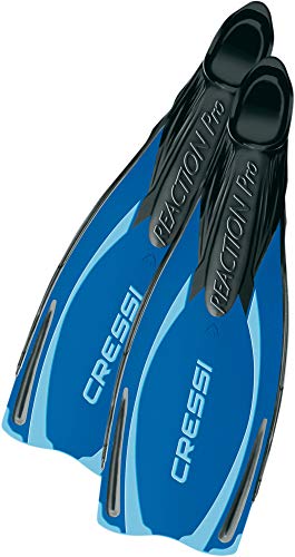 Cressi Reaction Pro Volle Fußtaschenflosse, blau, Men's 7/8 | US Ladies' 8/9 | EU 38/39 Cressi Reaction Pro Volle Fußtaschenflosse, blau, Men's 7/8 | US Ladies' 8/9 | EU 38/39 von CRESSI