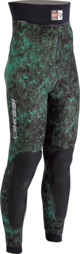 Cressi Scorfano Herren Taucheranzug-Hose grün vert - Camouflage/Multicoloured xx-Large von Cressi