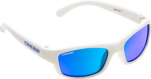 Cressi Swim Kinder Jogi Kid'S Sunglasses Sonnenbrille, Weiß/Linsen Blau, 2/6 Jahre Cressi Swim Kinder Jogi Kid'S Sunglasses Sonnenbrille, Weiß/Linsen Blau, 2/6 Jahre von CRESSI