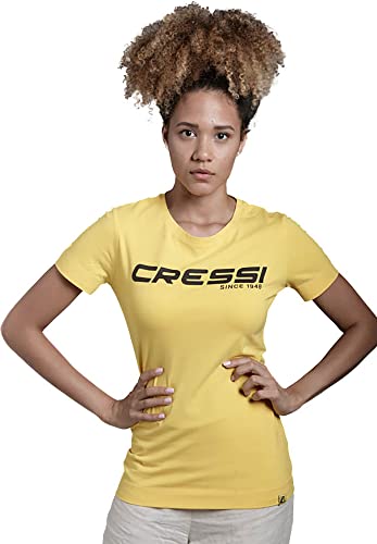 Cressi T-Shirt, Lady, Gelb Shwarz, XS von Cressi