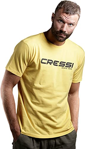 Cressi T-Shirt, Man, Gelb Shwarz, XXL Cressi T-Shirt, Man, Gelb Shwarz, XXL von CRESSI