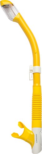 Cressi Tao Dry Schnorchel, Gelb, One Size Cressi Tao Dry Schnorchel, Gelb, One Size von CRESSI