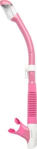 Cressi Tao Dry Schnorchel, Rosa, One Size Cressi Tao Dry Schnorchel, Rosa, One Size von CRESSI