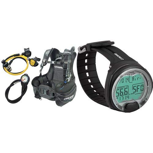 Cressi Tauch Start Scuba Diving Set + Leonardo - Premium Tauchcomputer von Cressi