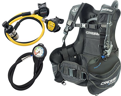 Cressi Tauch Start Scuba Set, Schwarz, S Cressi Tauch Start Scuba Set, Schwarz, S von CRESSI