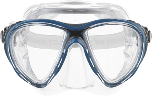 Cressi Erwachsene Tauchmaske Big Eyes Evolution Crystal, Transparent/Blau Schwarz, Eine Größe Cressi Erwachsene Tauchmaske Big Eyes Evolution Crystal, Transparent/Blau Schwarz, Eine Größe von CRESSI