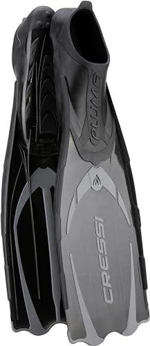 Cressi Pluma / Pluma Bag - Premium Flossen Set, Schwarz/Silber, 39/40 Cressi Pluma / Pluma Bag - Premium Flossen Set, Schwarz/Silber, 39/40 von CRESSI