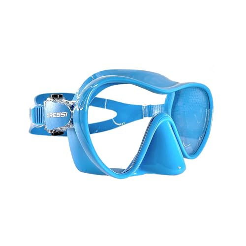 CRESSI Unisex-Adult F1 Mask SIL Aquamarine Rahmenlose Einzellinsen Tauchmaske, Einheitsgröße CRESSI Unisex-Adult F1 Mask SIL Aquamarine Rahmenlose Einzellinsen Tauchmaske, Einheitsgröße von CRESSI
