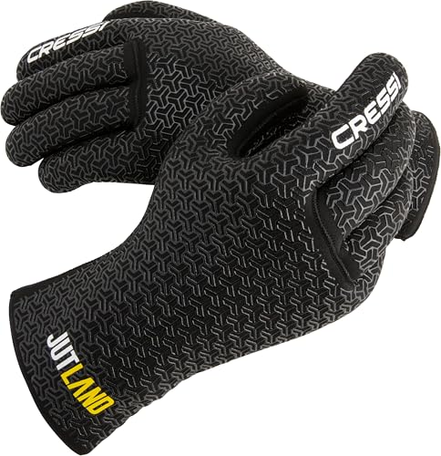 CRESSI Unisex-Adult Jutland Gloves M/3 Neopren Tauchhandschuhe Schwarz 5mm Ultra Grip System CRESSI Unisex-Adult Jutland Gloves M/3 Neopren Tauchhandschuhe Schwarz 5mm Ultra Grip System von CRESSI