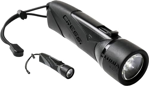 Cressi Unisex-Adult Lumia+ Torch, Schwarz/Schwarz, ONE Size Cressi Unisex-Adult Lumia+ Torch, Schwarz/Schwarz, ONE Size von CRESSI