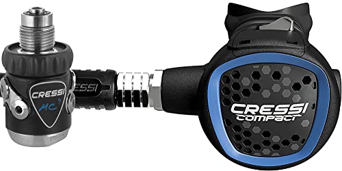 Cressi Unisex-Adult MC9/XS Compact Regulator Lungenautomaten, Blau, DIN Cressi Unisex-Adult MC9/XS Compact Regulator Lungenautomaten, Blau, DIN von CRESSI