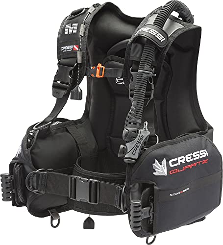 Cressi Unisex-Adult Quartz Bcd Dive Center Edition Tauchjackets Gute Tarierung, Schwarz, XL von Cressi