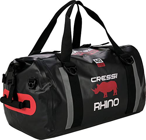 Cressi- Rhino Dry Bag, Schwarz Rot, 40 Lt Cressi- Rhino Dry Bag, Schwarz Rot, 40 Lt von CRESSI
