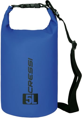 Cressi Dry Bag - Wasserdichte Taschen mit langem verstellbaren Schulterriemen - Für Tauchen, Bootfahren, Kajak, Angeln, Rafting, Schwimmen, Camping und Snowboarden von Cressi