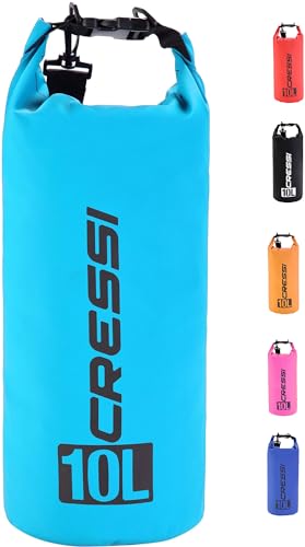 Cressi Dry Bag - Wasserdichte Taschen mit langem verstellbaren Schulterriemen - Für Tauchen, Bootfahren, Kajak, Angeln, Rafting, Schwimmen, Camping und Snowboarden von Cressi