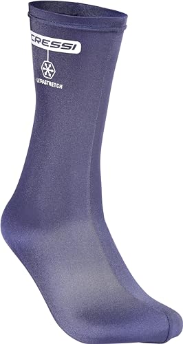 Cressi Unisex – Erwachsene Elastic Water Socks Wassersport, Blau, S-M von Cressi