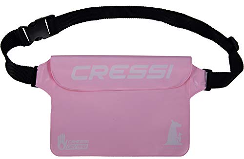 Cressi Unisex -Erwachsene Kangaroo Dry Pouch Wasserdichter Beutel, Hellrosa, One Size Cressi Unisex -Erwachsene Kangaroo Dry Pouch Wasserdichter Beutel, Hellrosa, One Size von CRESSI