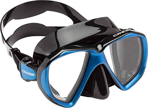 Cressi Unisex – Erwachsene Liberty Duo Tauchmasken, Schwarz/Blau, Uni Cressi Unisex – Erwachsene Liberty Duo Tauchmasken, Schwarz/Blau, Uni von CRESSI