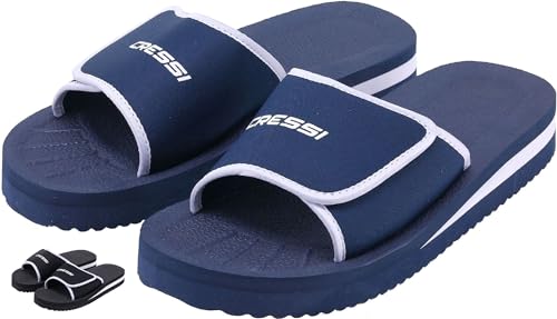 Cressi Unisex – Erwachsene Shoes Panarea Slipper für Strand und Schwimmbad, Blau, 39 EU von Cressi