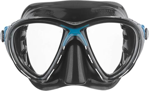 CRESSI Big Eyes Evo Mask Black/Blue - Maske Big Eyes Evo, zum Tauchen und Snorkeln, Schwarz/Blau, Einheitsgröße, Erwachsene CRESSI Big Eyes Evo Mask Black/Blue - Maske Big Eyes Evo, zum Tauchen und Snorkeln, Schwarz/Blau, Einheitsgröße, Erwachsene von CRESSI