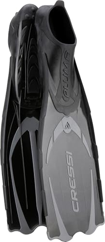Cressi Unisex Premium Flossen /Schnorchel Set, Kunststoff, Schwarz/Silber, 41/42 Cressi Unisex Premium Flossen /Schnorchel Set, Kunststoff, Schwarz/Silber, 41/42 von CRESSI