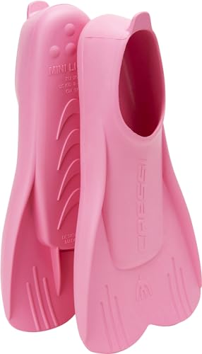 Cressi Mini Light Fins - Kurze Unisex-Kinderflossen zum Tauchen, Schnorcheln und Schwimmen, Rosa, 25/28 von CRESSI