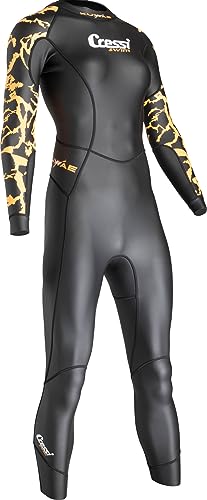 Cressi Women's Kuwae Lady Monopiece Swimsuit 2mm Schwimmen Neoprenanzug, Schwarz/Orange, L/4 Cressi Women's Kuwae Lady Monopiece Swimsuit 2mm Schwimmen Neoprenanzug, Schwarz/Orange, L/4 von CRESSI