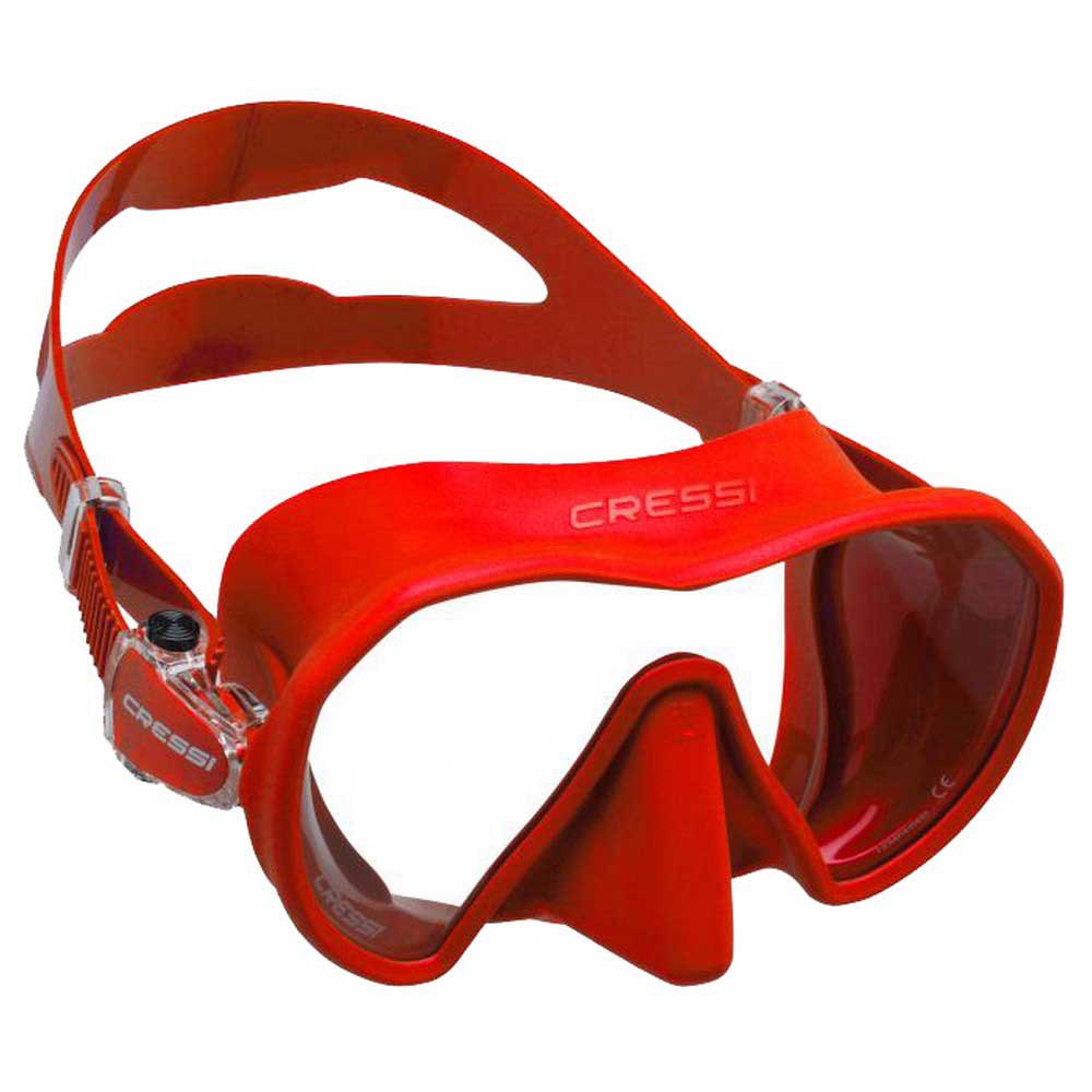 Cressi Zs1 Medium Apnea Mask Rot von Cressi