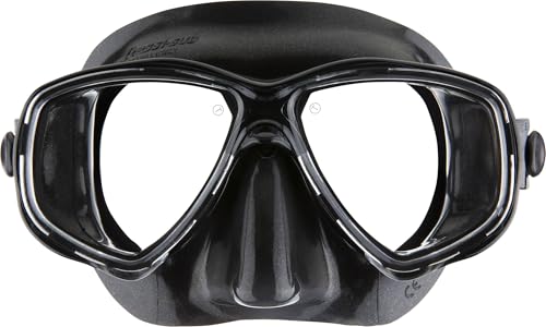 Cressi Marea Mask - Tauchen und Schnorcheln Maske, Schwarz/Schwarz, Einheitsgröße, Unisex Cressi Marea Mask - Tauchen und Schnorcheln Maske, Schwarz/Schwarz, Einheitsgröße, Unisex von CRESSI