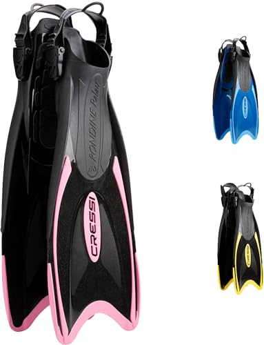 Cressi Palau Fins - Verstellbare Flossen zum Tauchen, Freitauchen und Schnorcheln, Verfügbar für Erwachsene und Kinder, Schwarz/Rosa, 32/35 Cressi Palau Fins - Verstellbare Flossen zum Tauchen, Freitauchen und Schnorcheln, Verfügbar für Erwachsene und Kinder, Schwarz/Rosa, 32/35 von CRESSI