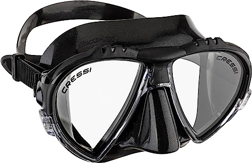 cressi Matrix Tauchen Schnorcheln Maske, Schwarz, Einheitsgröße von Cressi