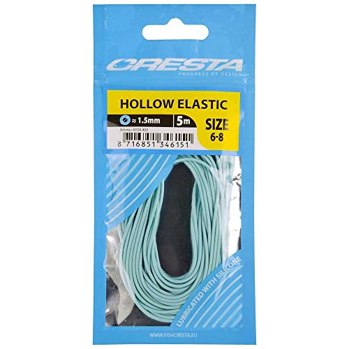 Cresta Hollow Elastic 1.5 mm 5 m Light Blue Cresta Hollow Elastic 1.5 mm 5 m Light Blue von Cresta