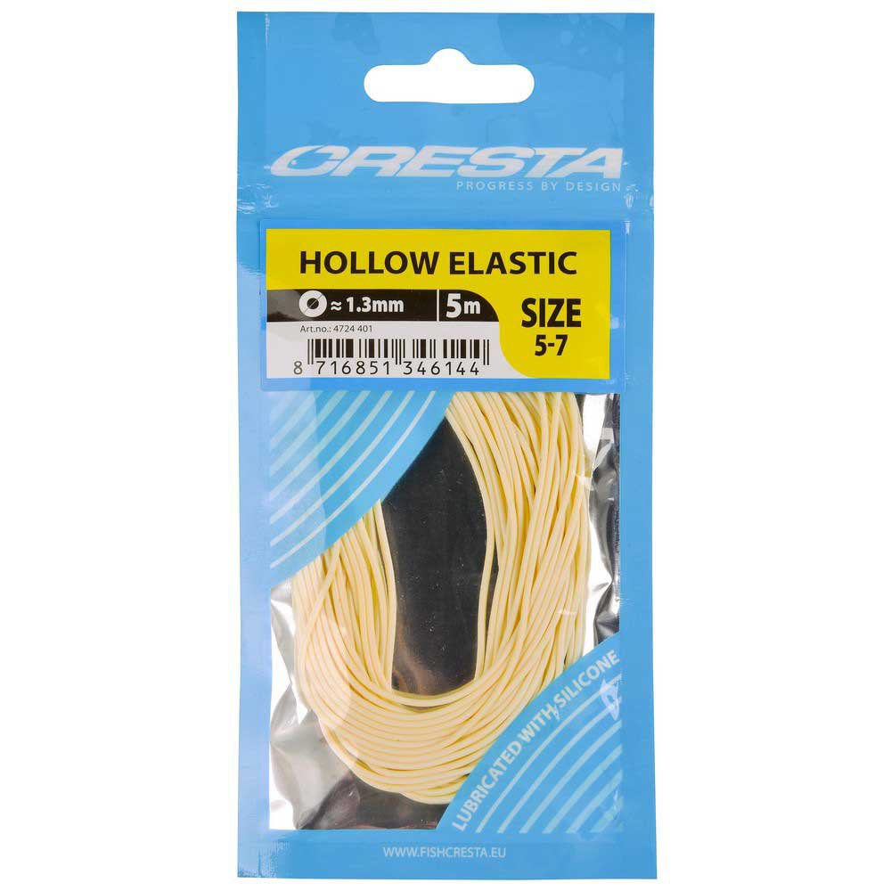Cresta Hollow Elastic Line 5 M Orange 1.3 mm Cresta Hollow Elastic Line 5 M Orange 1.3 mm von Cresta
