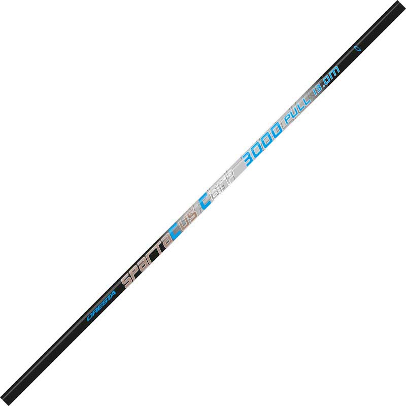 Cresta Spartacus Carp 3000 6 Pole Fishing Rod Section Durchsichtig von Cresta