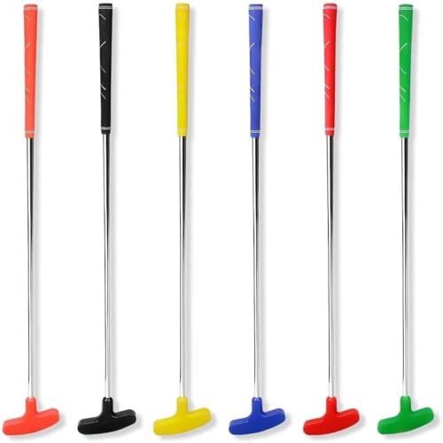 CRESTGOLF Putter Golf 33inch,Gummi Putter Griff, Zweiwege Golf Putter,Golf Zubehör Putter Geeignet für Golfer jeder Stufe,Sechs Farben für Ihre Wahl, 6pcs Mixed Color. CRESTGOLF Putter Golf 33inch,Gummi Putter Griff, Zweiwege Golf Putter,Golf Zubehör Putter Geeignet für Golfer jeder Stufe,Sechs Farben für Ihre Wahl, 6pcs Mixed Color. von Crestgolf