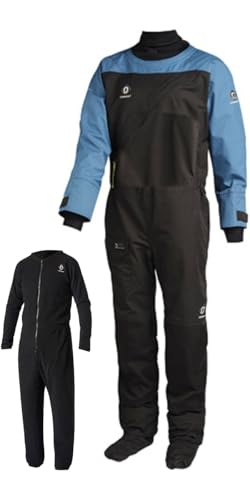 Crewsaver Atacama Sport+ Drysuit with Free Underfleece 6554 - Blue/Black Size - L von Crewsaver