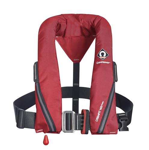 Crewsaver Bootfahren und Segeln - Crewfit 165N Sport Automatikgeschirr Rettungsweste - Rot - Unisex Crewsaver Bootfahren und Segeln - Crewfit 165N Sport Automatikgeschirr Rettungsweste - Rot - Unisex von Crewsaver