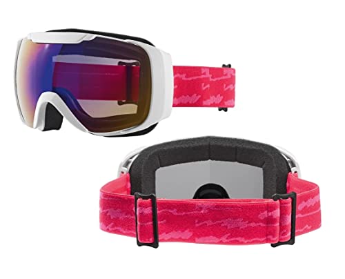 Crivit® Skibrille Snowboardbrille Snowboard Rodel Brille S3 Verspiegelt Damen Herren 100% UV-Schutz von Crivit